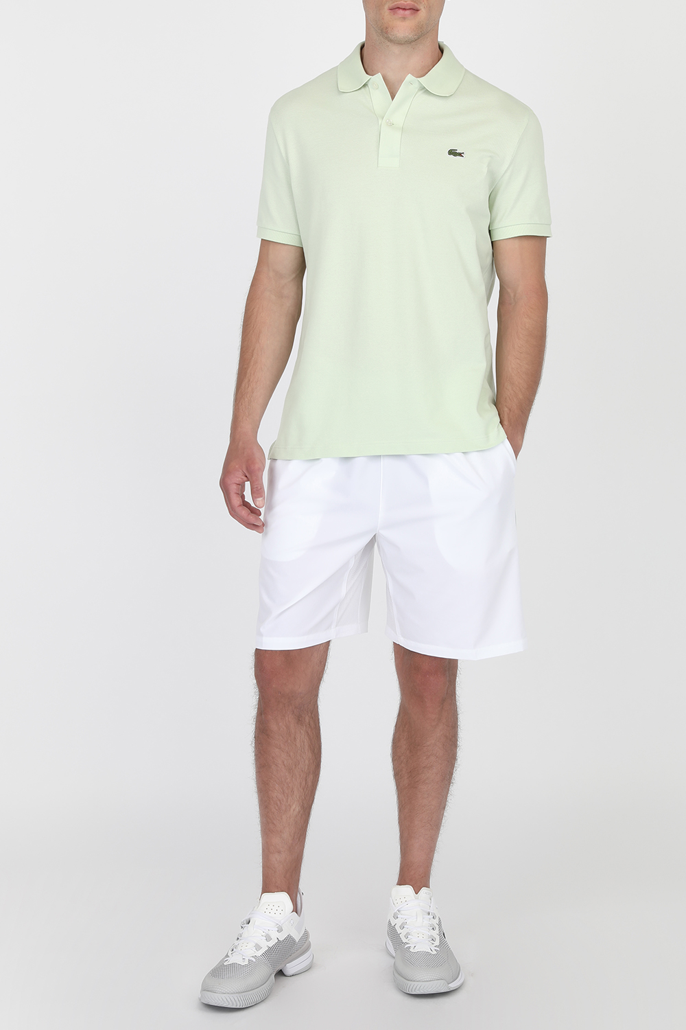 Slim Fit Polo Shirt in Green